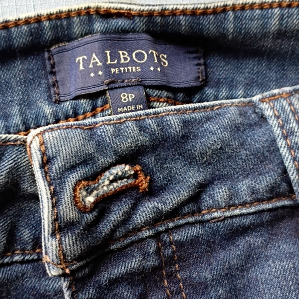 Talbots Dark Blue Denim Jeans - Picture 2 of 11